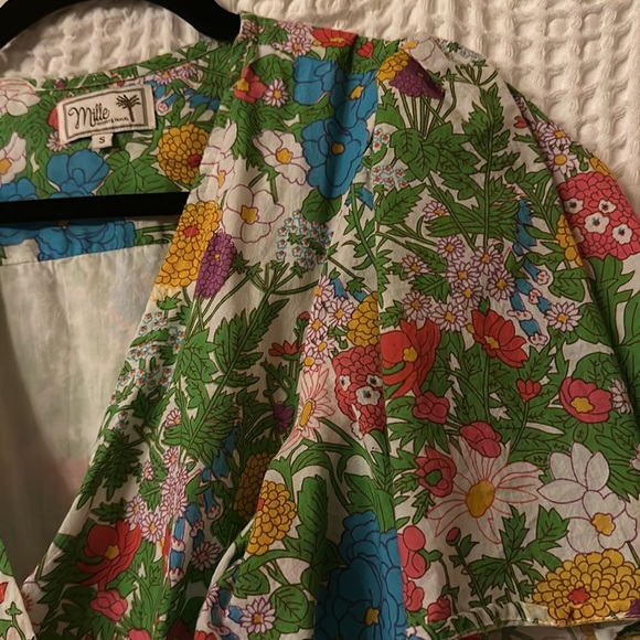 Mille Helena Dress in Cotton Floral - Size Small. Perfect condition. - Picture 7 of 8